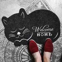 Cat Shape Anti-slip Doormat