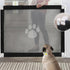 Ingenious Dog Gate Mesh Fence Pets Safety Door Guard