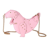Rivet Styling Dinosaur Women Shoulder Bags