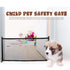 Ingenious Dog Gate Mesh Fence Pets Safety Door Guard