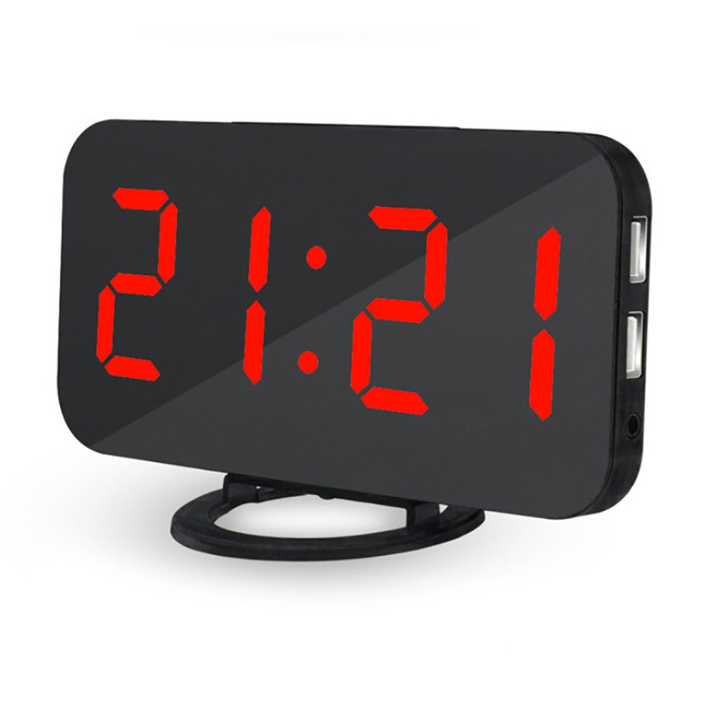 Creative LED Digital USB Alarm Table Clock