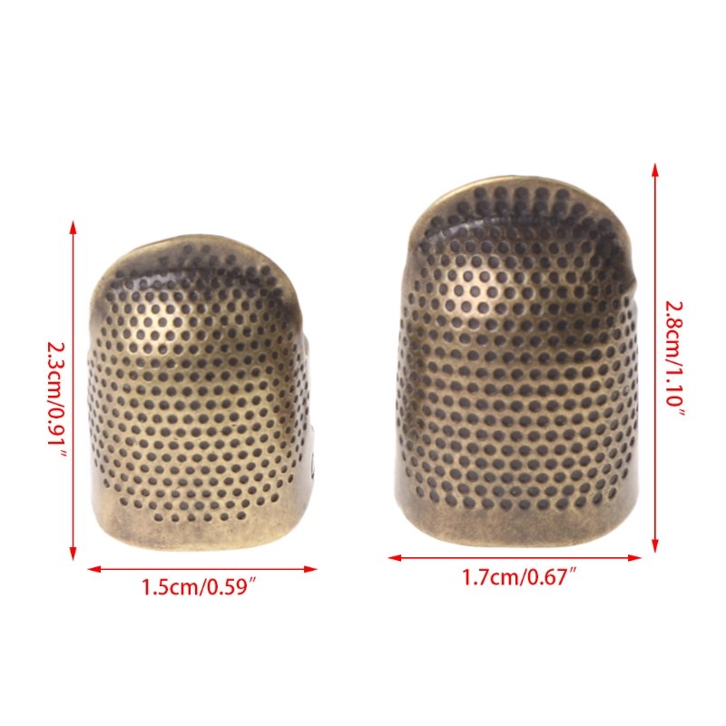 Household Metal Retro Sewing Thimble Finger Protector