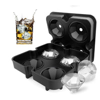 3D Diamond Silicone Ice Mold