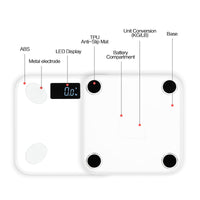 Bluetooth Body Fat Smart Scale